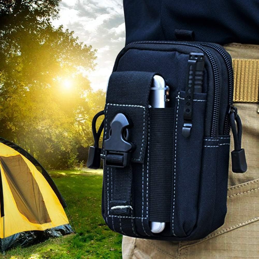 Outdoor Camping Adventure - 전술 몰리 벨트 파우치 군용 허리