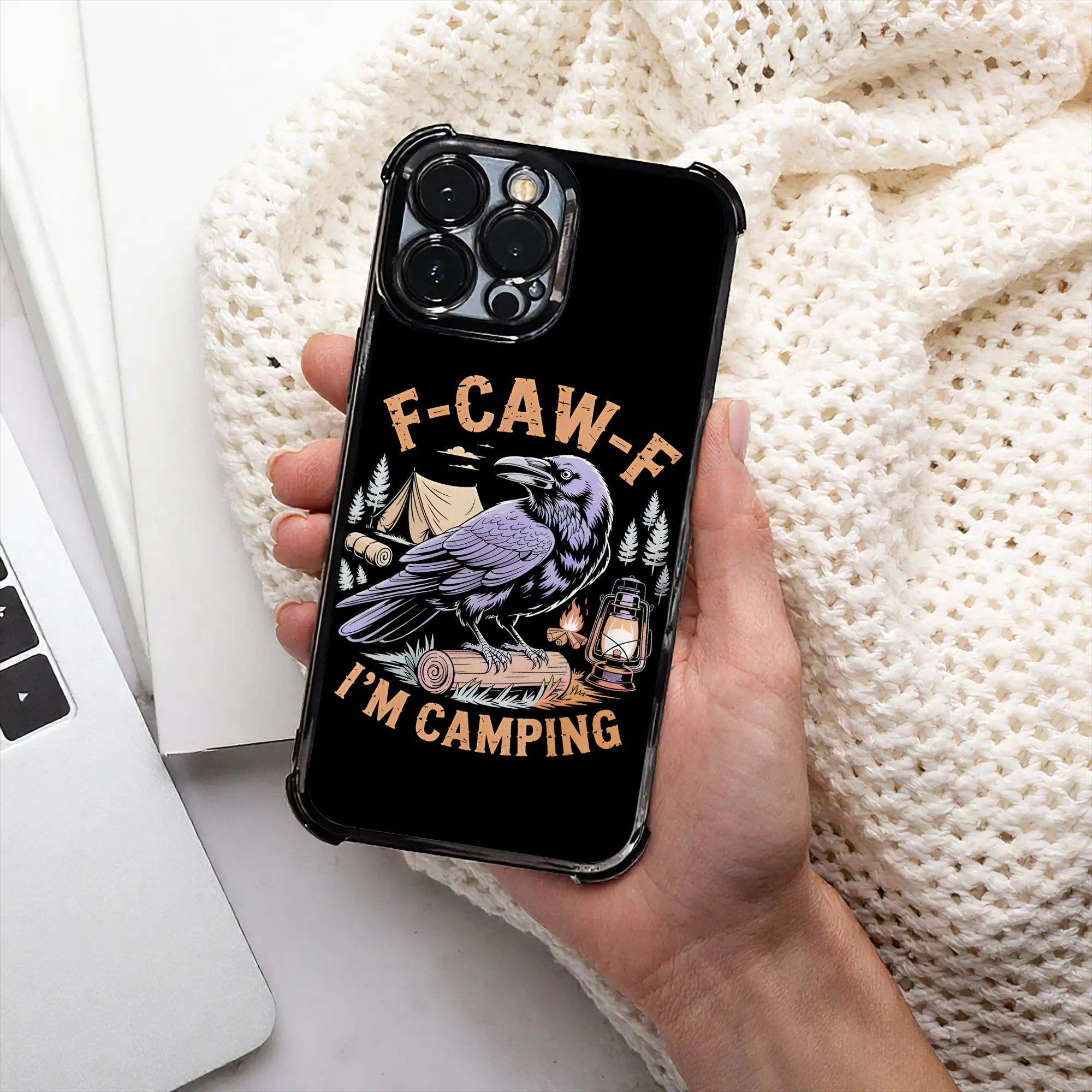 Outdoor Camping Adventure - 재미있는 레이븐 F CAW F 나는