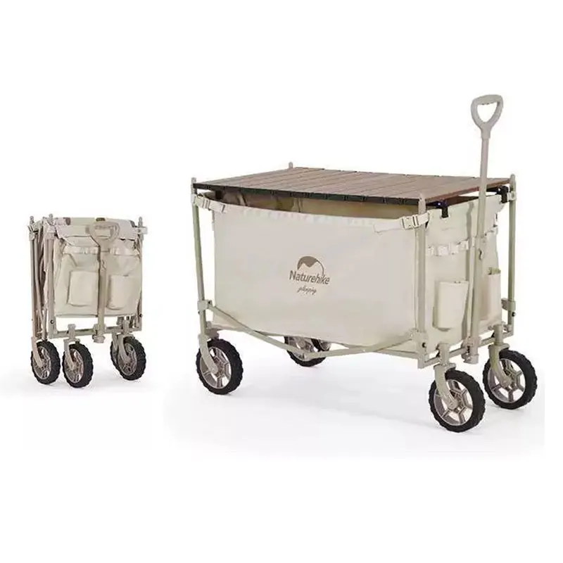 Outdoor Camping Trolley - 네이처하이크 캠핑 트롤리, 대용량 접이식 왜건