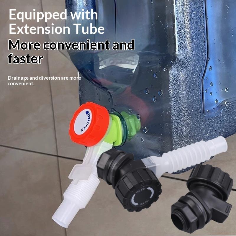 Outdoor Camping Water Jug - 1/3Pcs 휴대용 수도꼭지 교체용 연장 튜브
