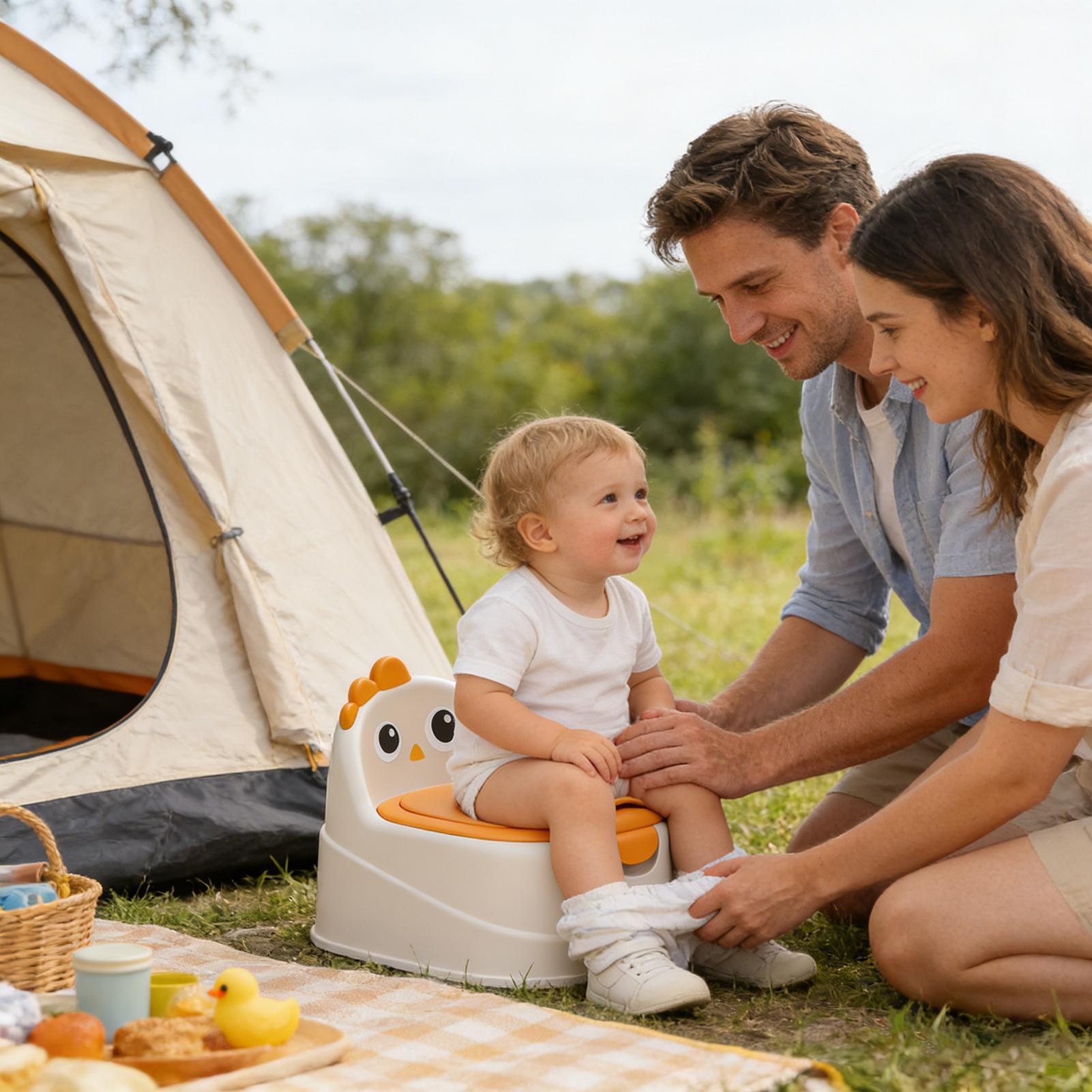 Outdoor Camping Bathroom - 휴대용 유아 변기 시트, 남아 여아