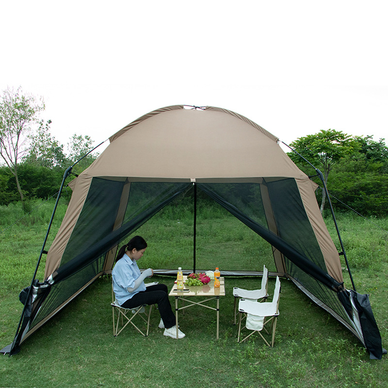 Outdoor Camping Gazebo - 도매 야외용 싱글 휴대용 차양 텐트