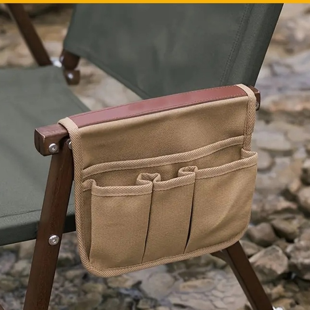 Outdoor Camping Essentials - 캠핑용 의자용 경량 사이드 파우치로 튼튼한