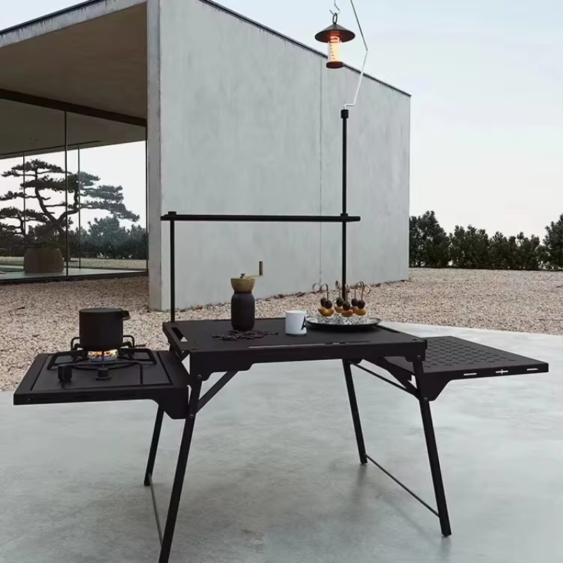 Outdoor Camping Warehouse - SM-IGTN 알루미늄 휴대용 캠핑 키친 테이블