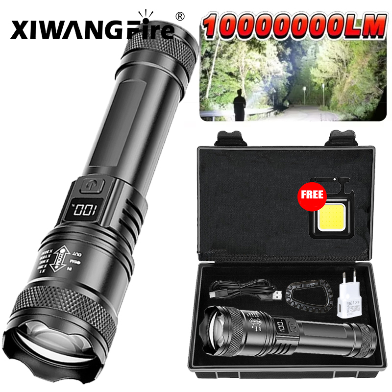 Outdoor Camping Adventure - 울트라 브라이트 LED 손전등 2000LM Type-C