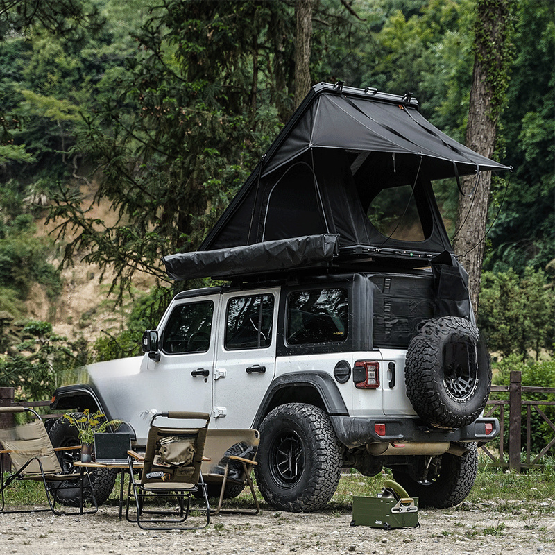 Outdoor Camping Van Tent - 클램프 마운트가 있는 하드 알루미늄 루프탑