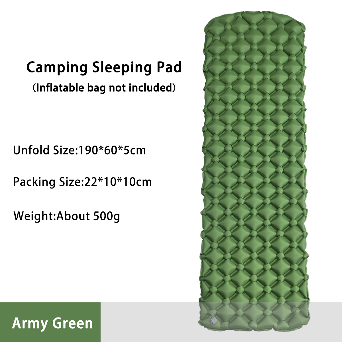 Outdoor Camping Blanket - 캠핑용 에어매트 텐트 접이식 캠프 침대