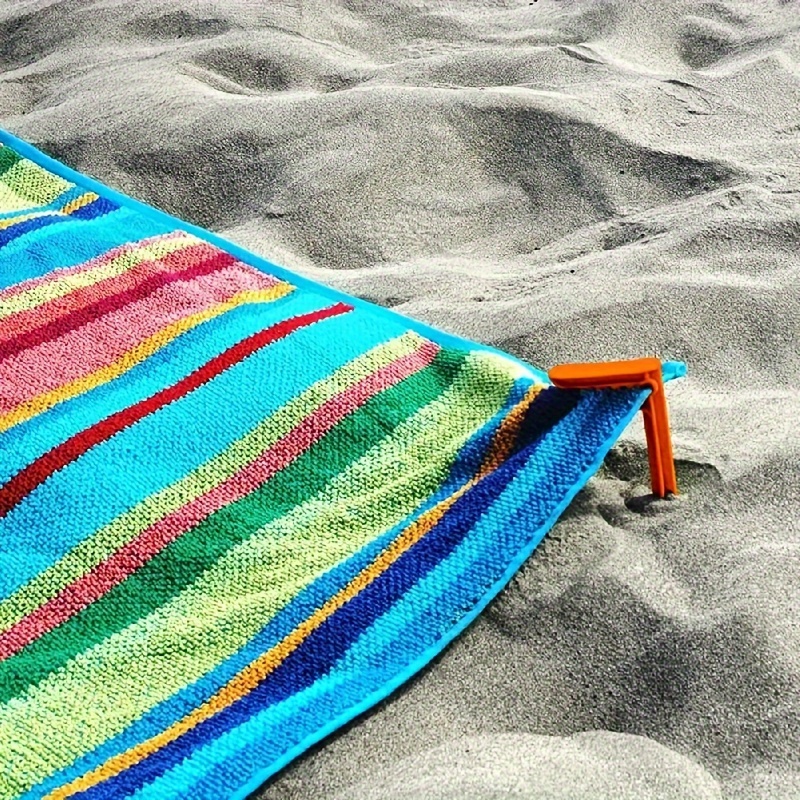 야외 비치 타월 홀더 비치 매트 홀더 타월 홀더 플라스 - Outdoor Camping Rug 리뷰 및 가격