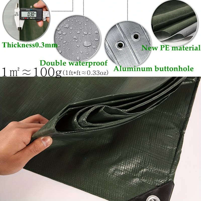 방수 대형 방수포 맞춤형 3*3 4 5 6 8 10 4 - Outdoor Camping Automatic Quick Opening Tent 리뷰 및 가격