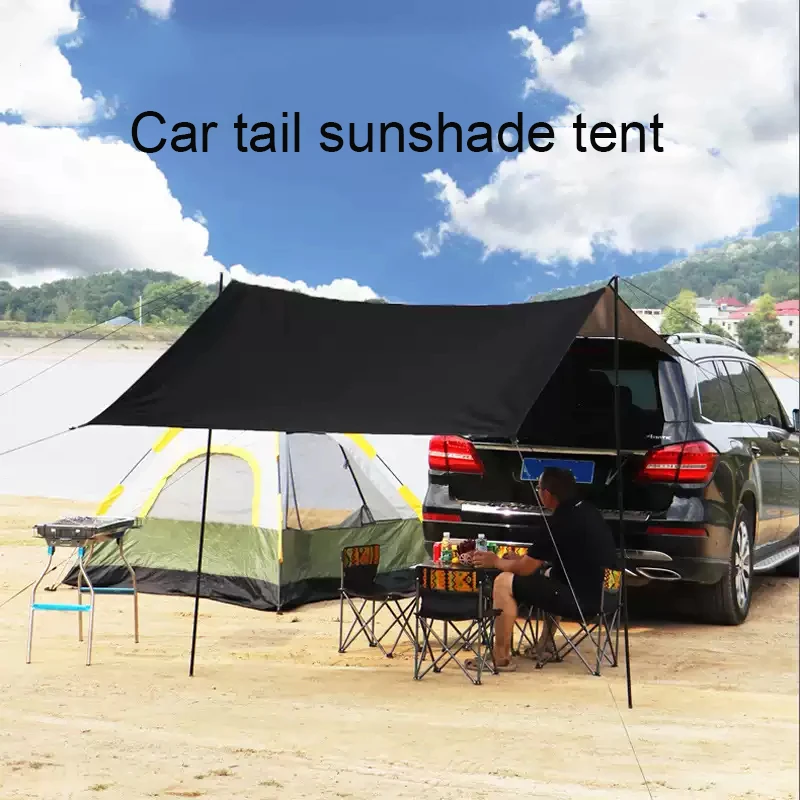 차량용 자외선 차단 측면 차양막 박쥐 모양 코팅 방수포 - Outdoor Camping Van Tent 리뷰 및 가격