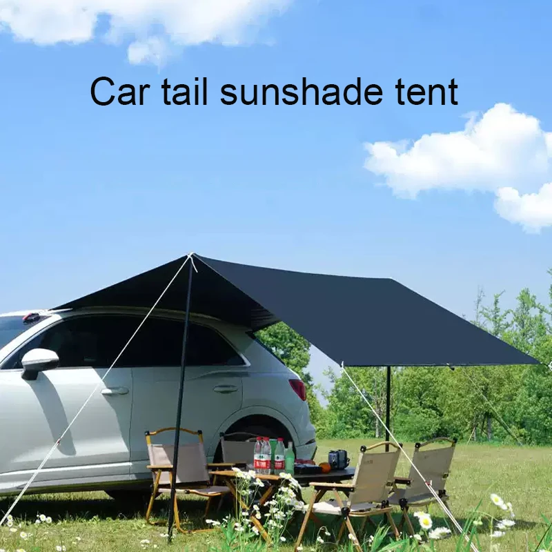 차량용 자외선 차단 측면 차양막 박쥐 모양 코팅 방수포 - Outdoor Camping Van Tent 리뷰 및 가격