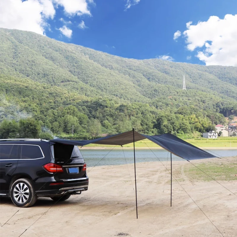 차량용 자외선 차단 측면 차양막 박쥐 모양 코팅 방수포 - Outdoor Camping Van Tent 리뷰 및 가격