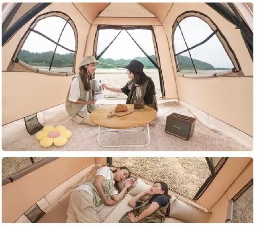 공장 휴대용 풍선식 옥스포드 천 루프탑 텐트 방수 빠른 - Outdoor Camping Automatic Quick Opening Tent 리뷰 및 가격