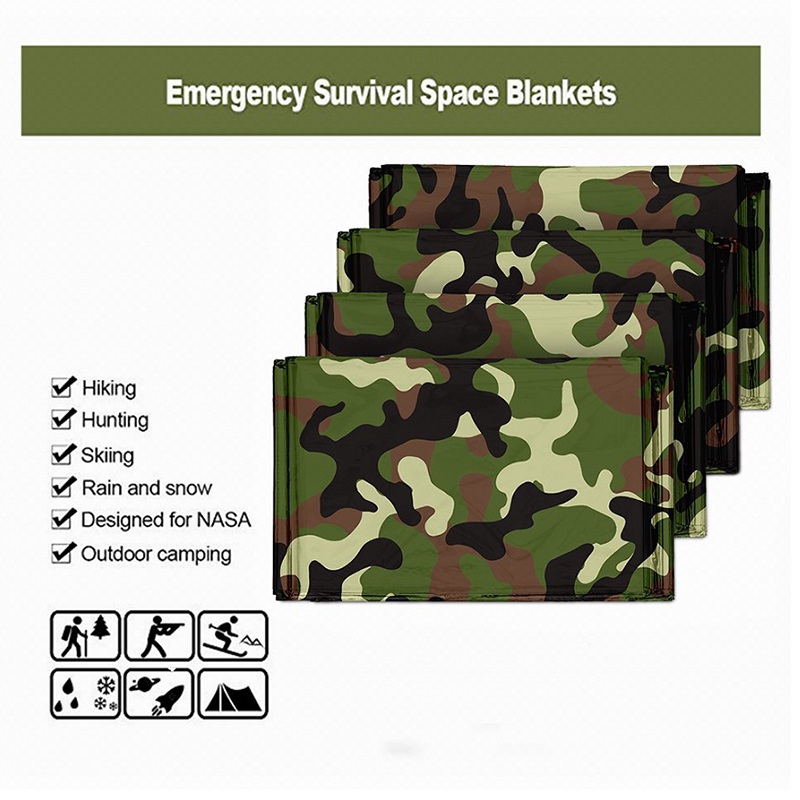 1pcs 긴급 열 담요 접이식 방수 방풍 응급 처치 매 - Outdoor Camping Rug Waterproof 리뷰 및 가격