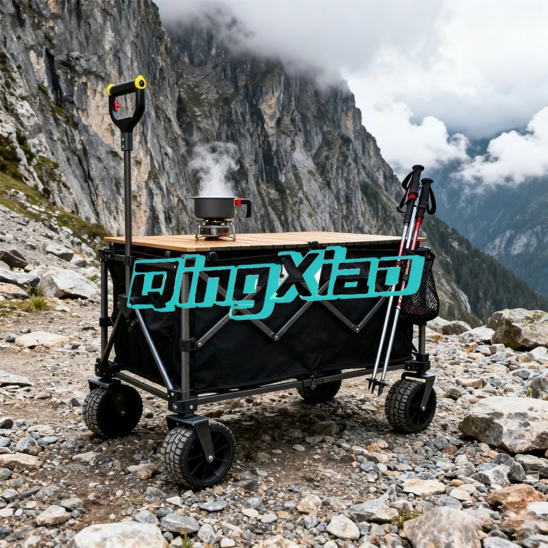 전동 접이식 캠핑 웨건 카트 휴대용 야외 피크닉 트롤리 - Outdoor Camping Trolley 리뷰 및 가격