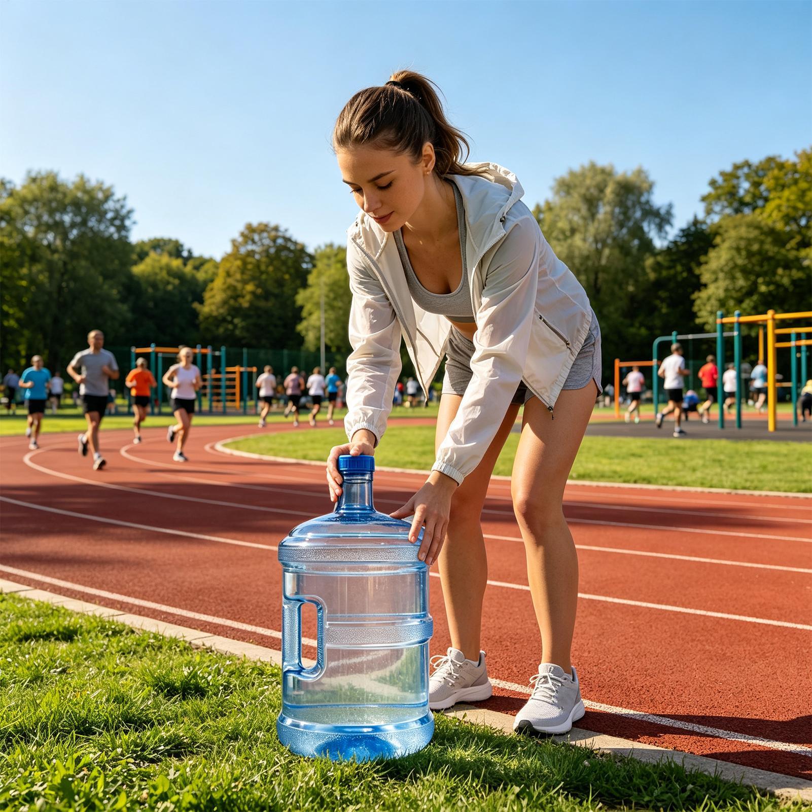 물통 11.3L 수분 보충용 누수 방지 캔틴(뚜껑과 손 - Outdoor Camping Water Jug 리뷰 및 가격