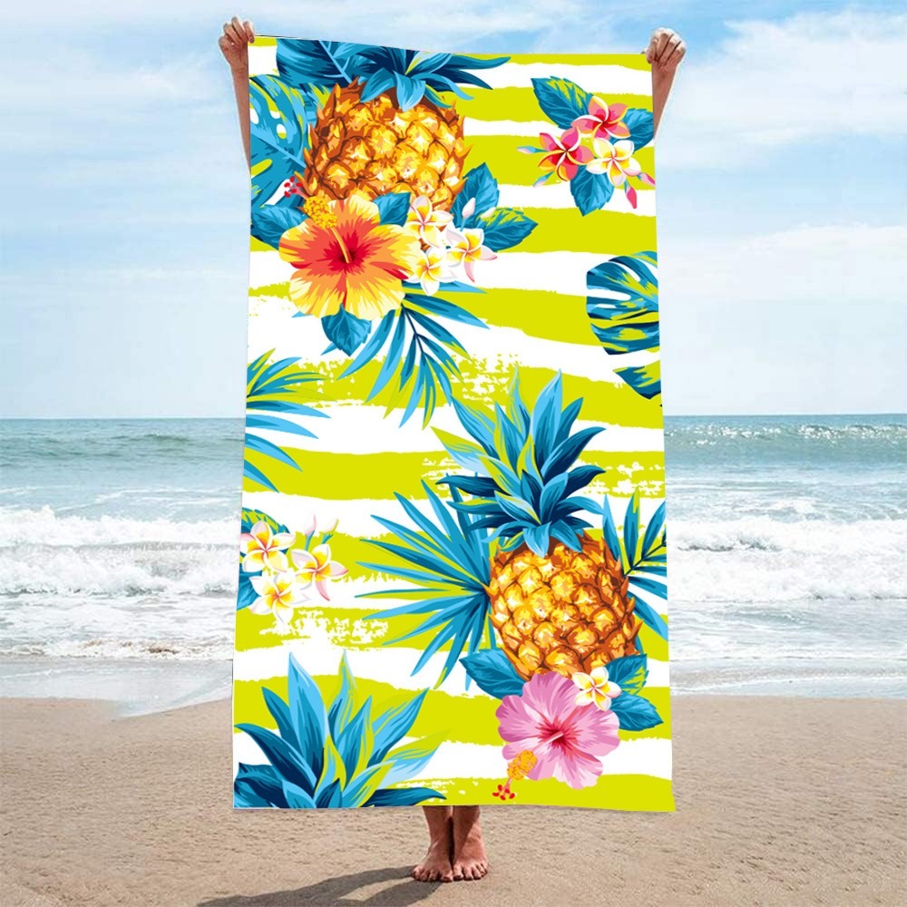 레터 팜트리 비치 타월 100x180CM 목욕 타월 마 - Outdoor Camping Blanket 리뷰 및 가격