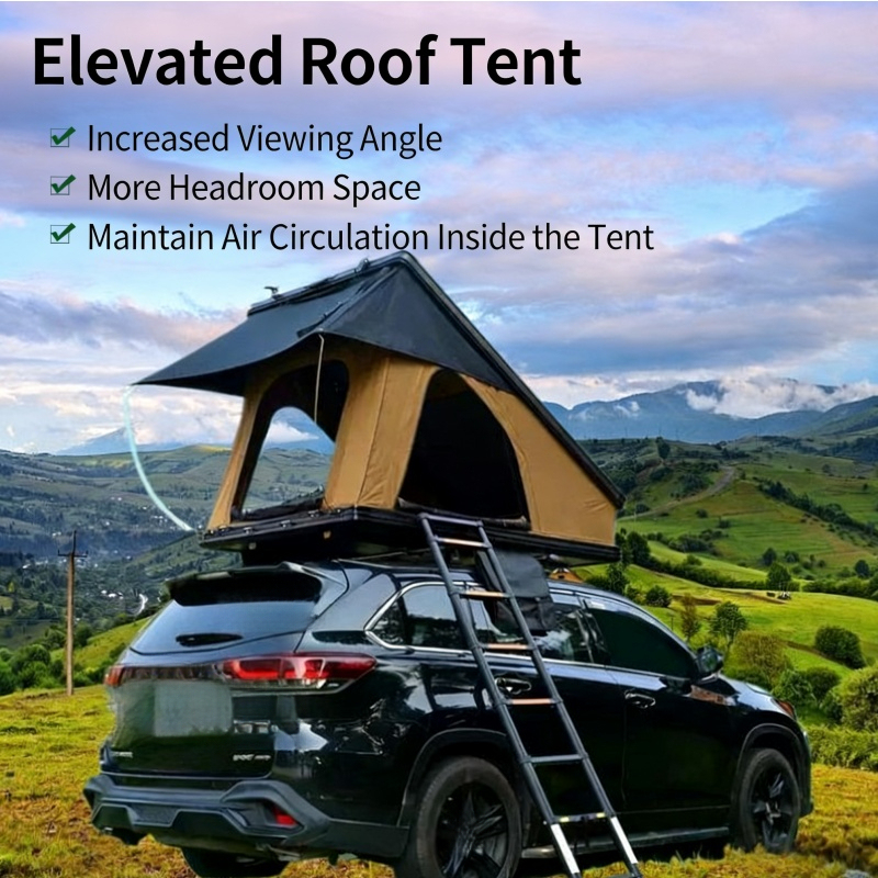 고품질 알루미늄 하드쉘 차량 루프탑 텐트 야외 캠핑 액 - Outdoor Camping Van Tent 리뷰 및 가격
