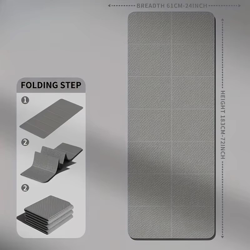 접이식 요가 매트 TPE 61x183cm 미끄럼 방지  - Outdoor Camping Rug Waterproof 리뷰 및 가격