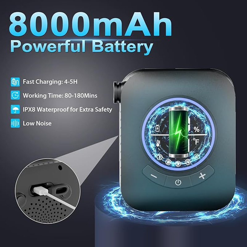 캠핑 샤워 3.6V 8000mAh IPX8 방수 휴대용 - Outdoor Camping Bathroom 리뷰 및 가격