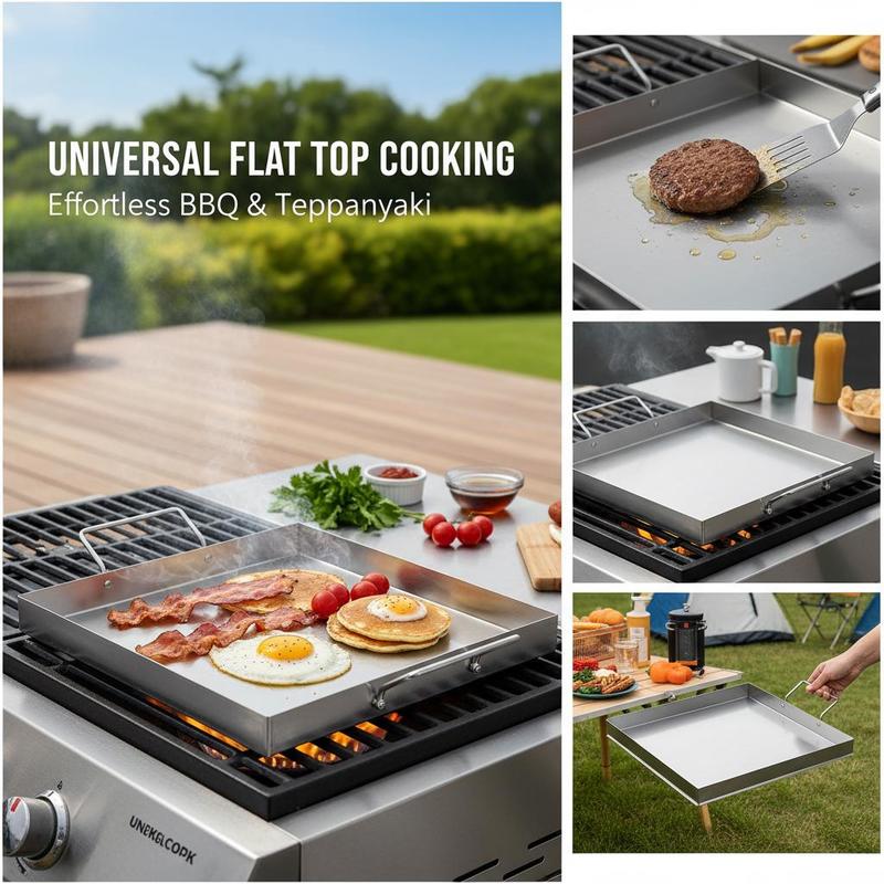 범용 플랫탑 그리들 18x16인치 캠핑, 테일게이팅 파 - Outdoor Camping Essentials 리뷰 및 가격