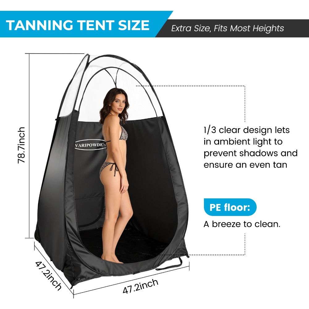 블랙 스프레이 태닝 텐트 휴대용 야외 캠핑 화장실/샤워 - Outdoor Camping Automatic Quick Opening Tent 리뷰 및 가격