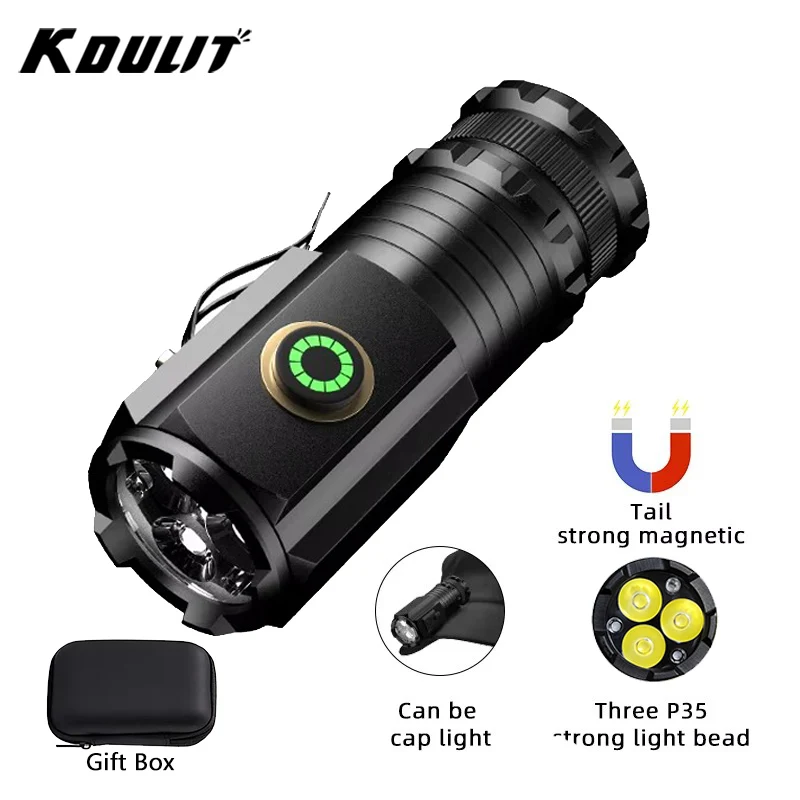 강력한 미니 LED 손전등 슈퍼 밝은 알루미늄 포켓 토 - Outdoor Camping Adventure 리뷰 및 가격