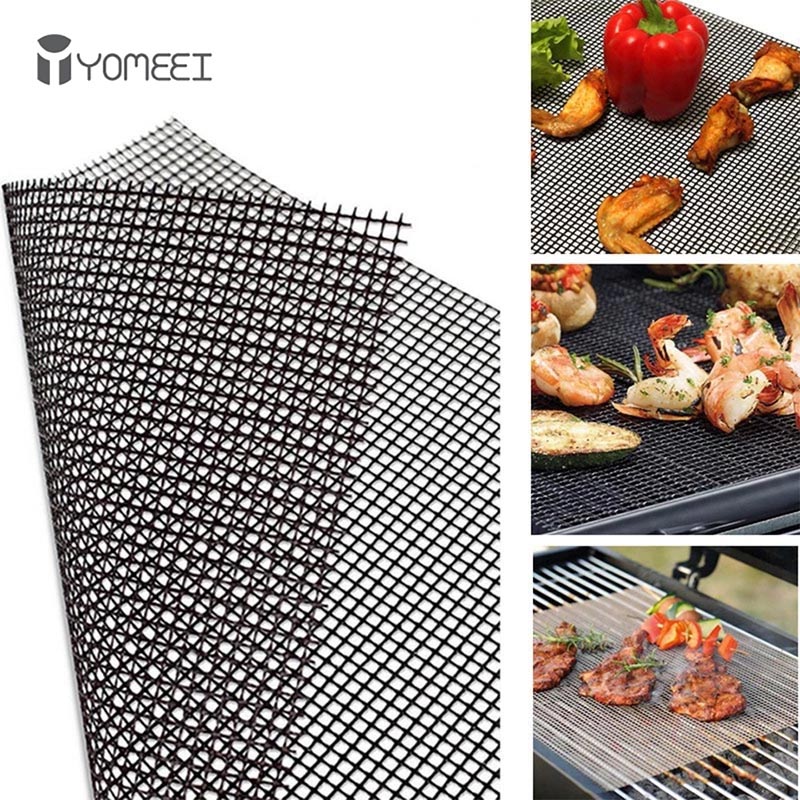 YOMEEI 1Pcs 바베큐 그릴 매트 그리드 모양 바 - Outdoor Camping Rug 리뷰 및 가격
