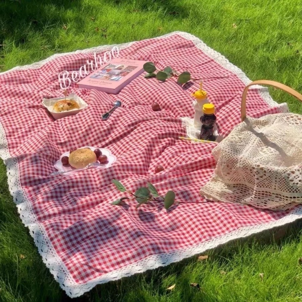 1pc 야외 피크닉 매트, 여름용 두꺼운 방수 비치 담 - Outdoor Camping Rug Waterproof 리뷰 및 가격