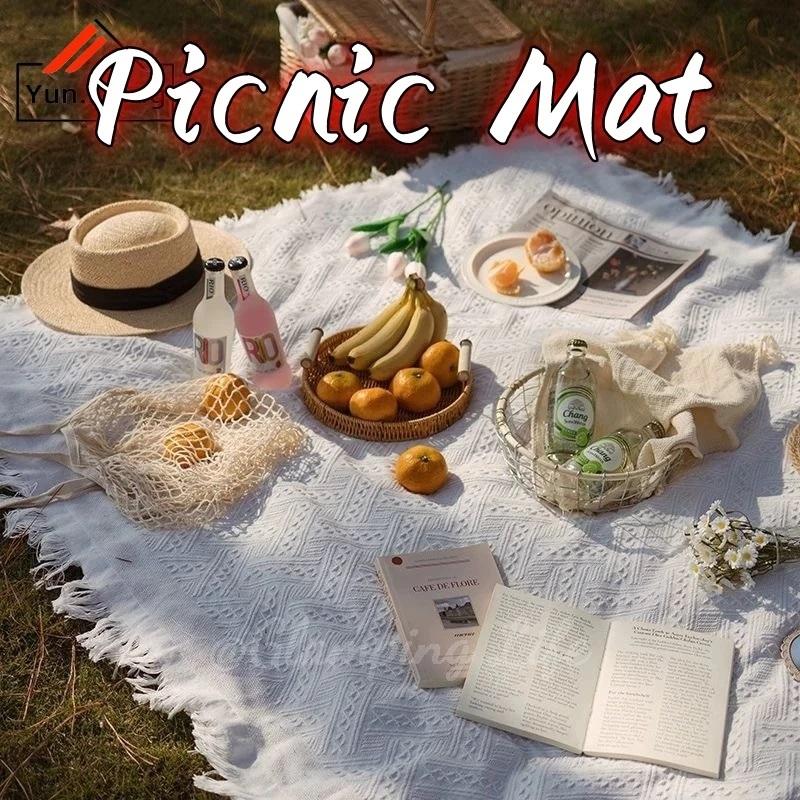 【CC】피크닉 담요 캠핑 담요 직조 소파 커버 식탁보  - Outdoor Camping Blanket 리뷰 및 가격