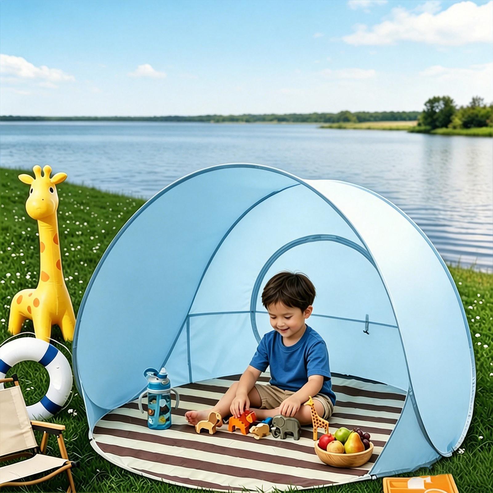 야외 휴대용 캠핑 원클릭 오픈 텐트 대형 공간 차양막  - Outdoor Camping Automatic Quick Opening Tent 리뷰 및 가격