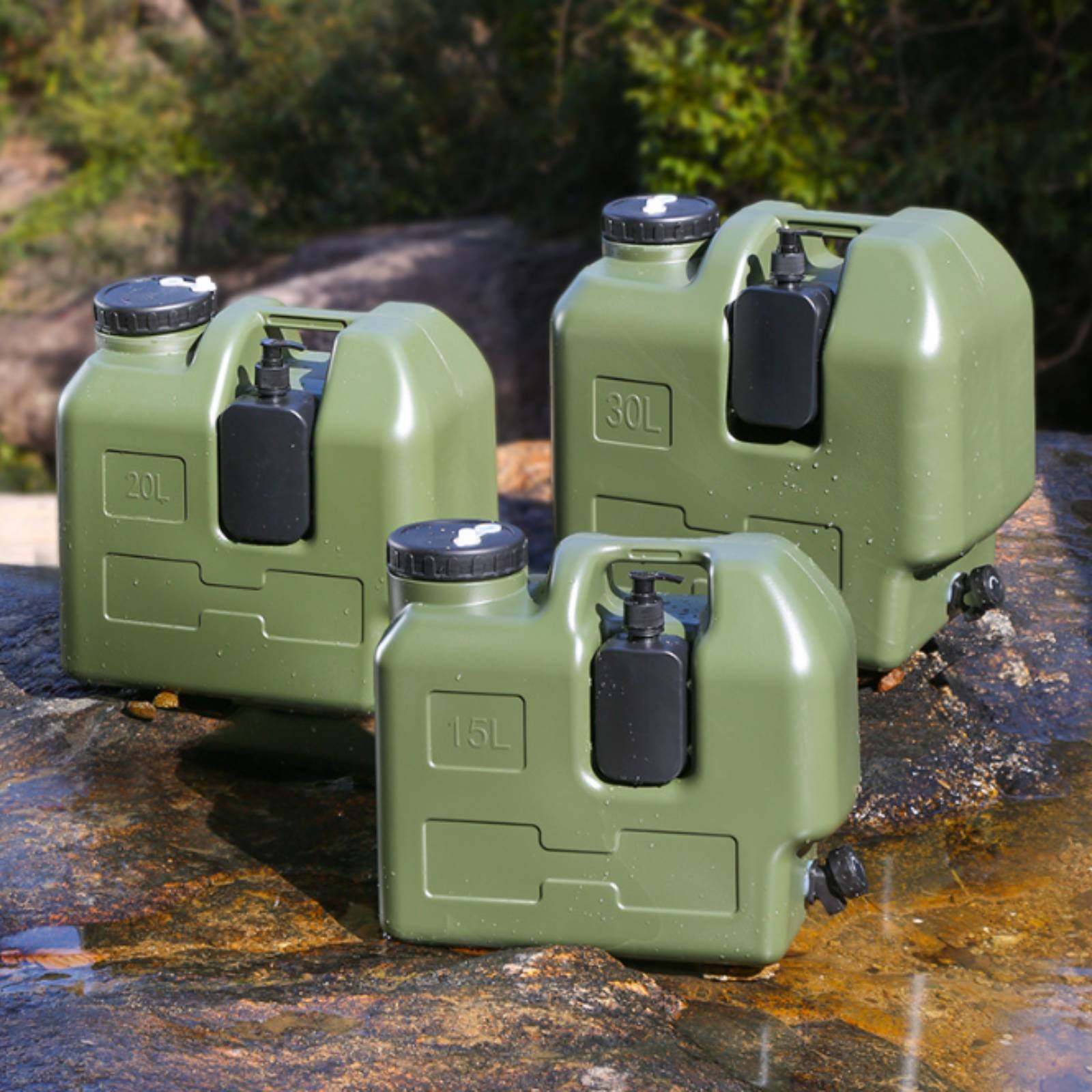 스피곳이 있는 물통 식품 등급 PE 캠핑용 물통 야외용 - Outdoor Camping Food 리뷰 및 가격