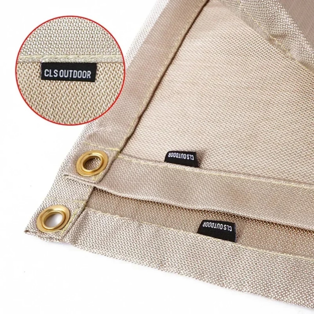 고온 방화 매트, 야외 캠핑 피크닉 바베큐용 유리섬유  - Outdoor Camping Rug 리뷰 및 가격