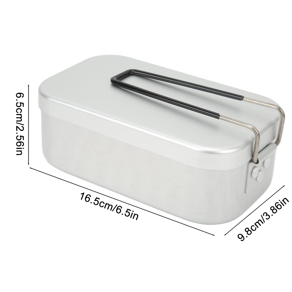 800ML 알루미늄 도시락 상자 야외 캠핑 조리기구 식 - Outdoor Camping Essentials 리뷰 및 가격