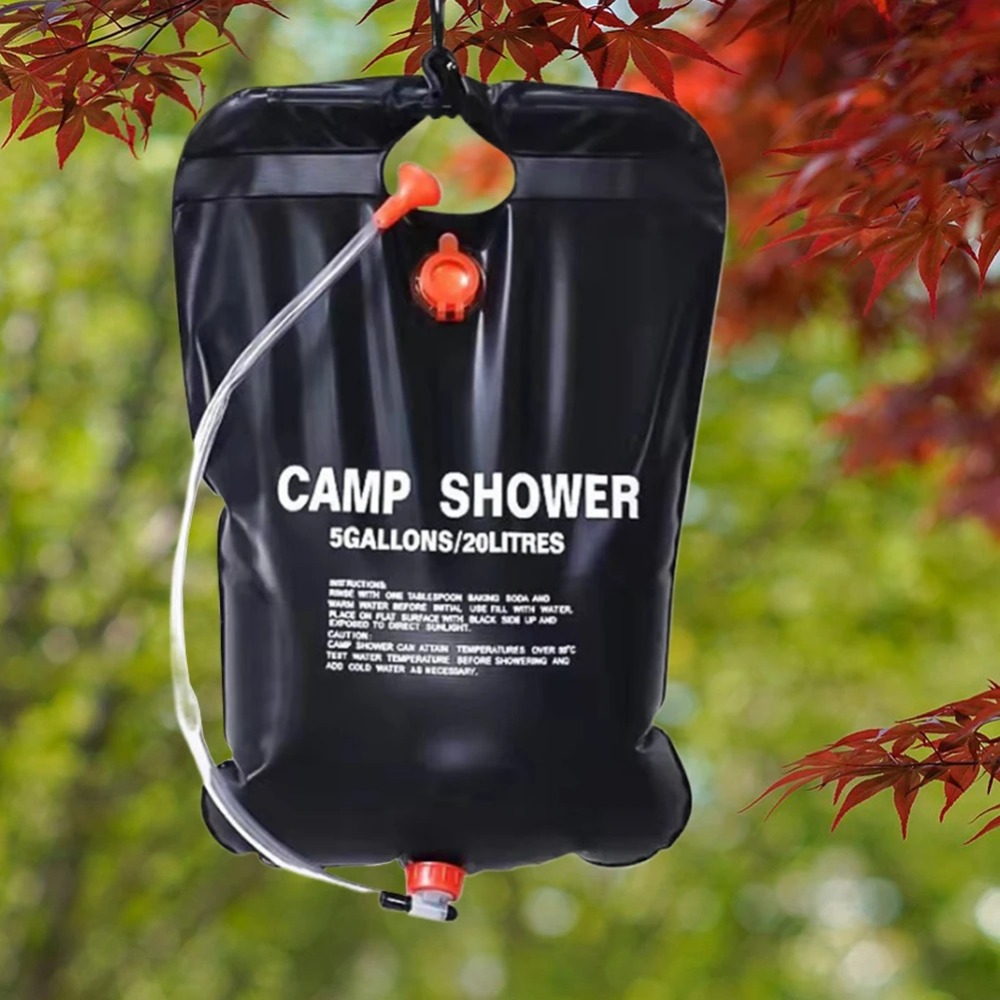20L 휴대용 캠핑 샤워 가방 태양열 난방 캠핑 샤워  - Outdoor Camping Bathroom 리뷰 및 가격