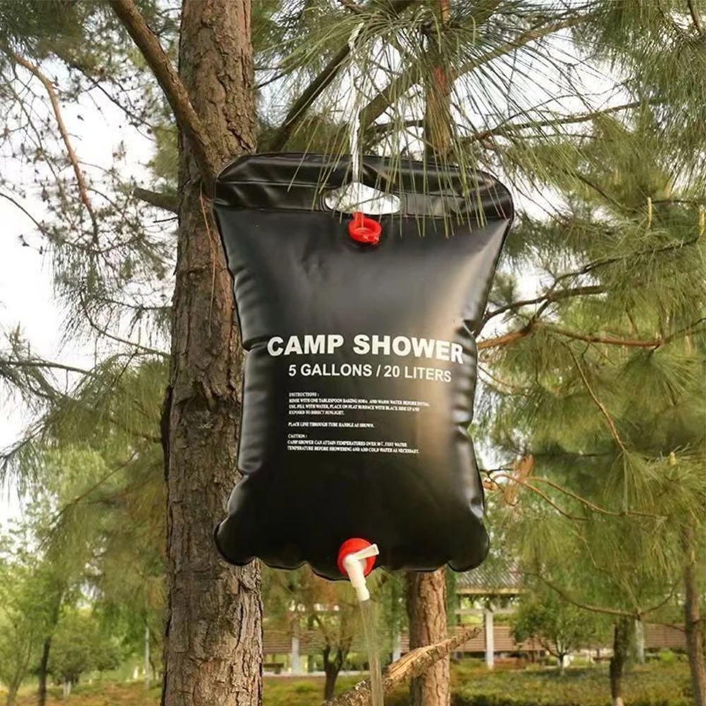 20L 휴대용 캠핑 샤워 가방 태양열 난방 캠핑 샤워  - Outdoor Camping Bathroom 리뷰 및 가격