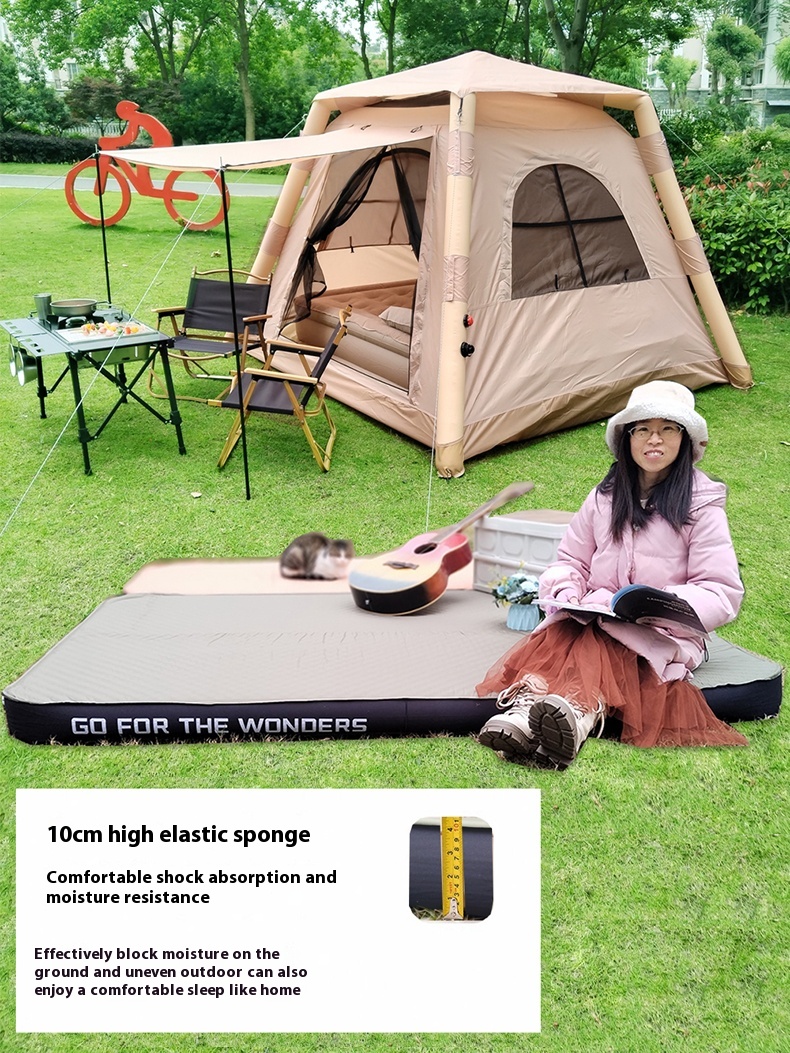 로하스캠핑 자충식 캠핑 매트리스 10cm 컴팩트 접이식 - Outdoor Camping Rug 리뷰 및 가격