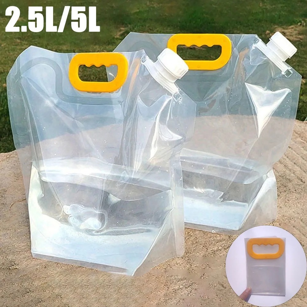 5L 휴대용 물 가방 접이식 버킷 저장 물통 주전자 병 - Outdoor Camping Water Jug 리뷰 및 가격