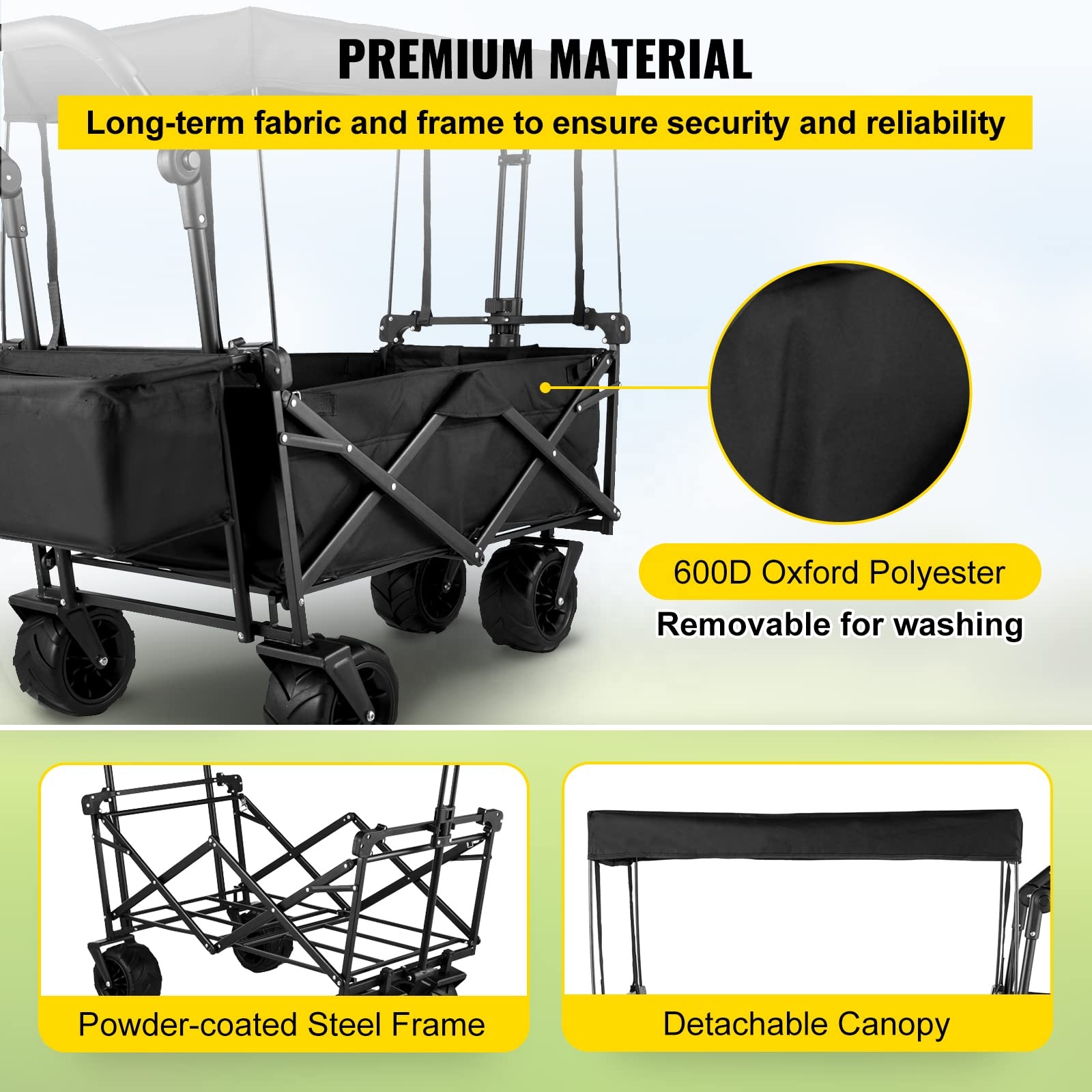 야외 캠핑 접이식 유틸리티 폴드 웨건 캠핑 카트 접이식 - Outdoor Camping Trolley 리뷰 및 가격