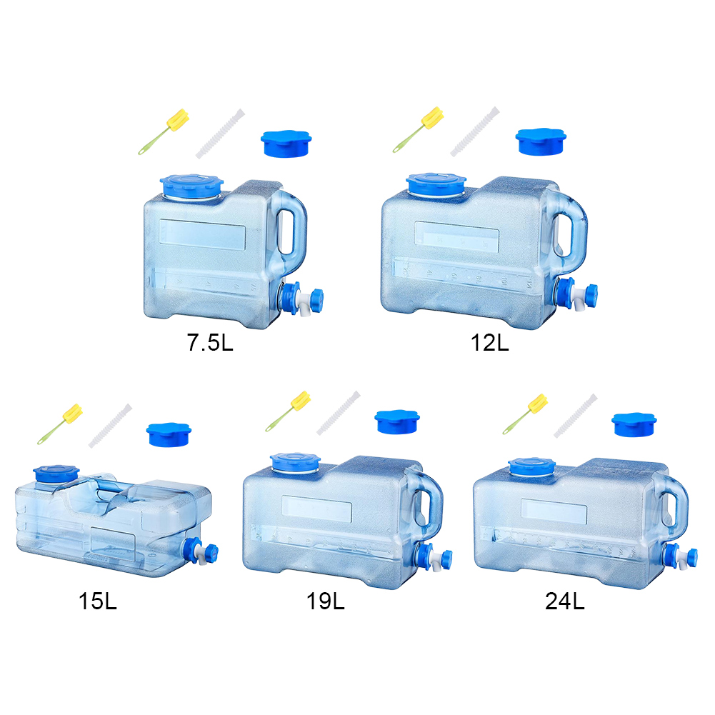대용량 휴대용 물 주전자, 비상용 물통 컨테이너, 차량 - Outdoor Camping Water Jug 리뷰 및 가격