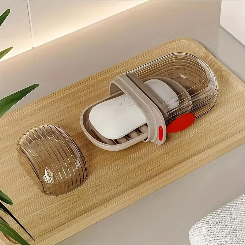 뚜껑이 밀봉되고 물 배출이 가능한 휴대용 비누통, 캠핑 - Outdoor Camping Bathroom 리뷰 및 가격