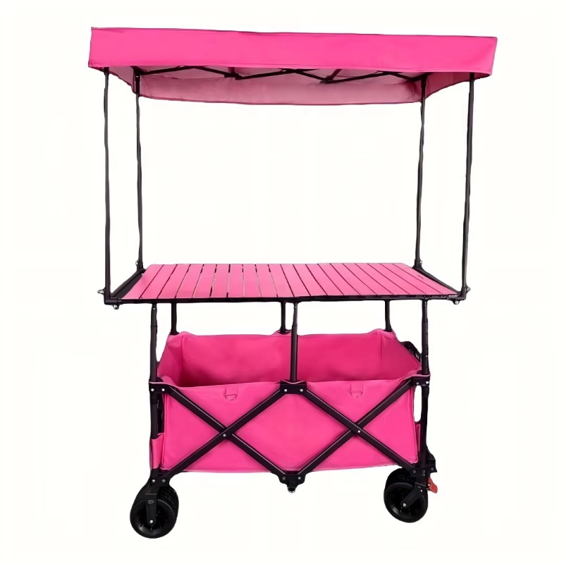 접이식 철제 테이블 트롤리 카트 노점 다용도 이동식 피 - Outdoor Camping Trolley 리뷰 및 가격
