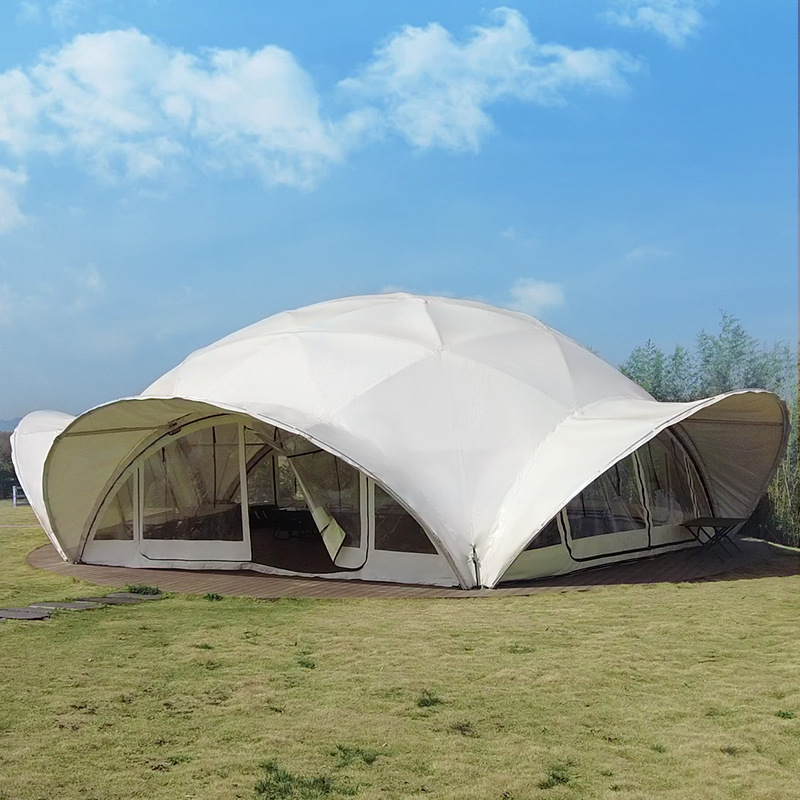 야외 텐트 대형 클라우드 캐노피 전시 그늘막 설치 텐트 - Outdoor Camping Exhibition 리뷰 및 가격