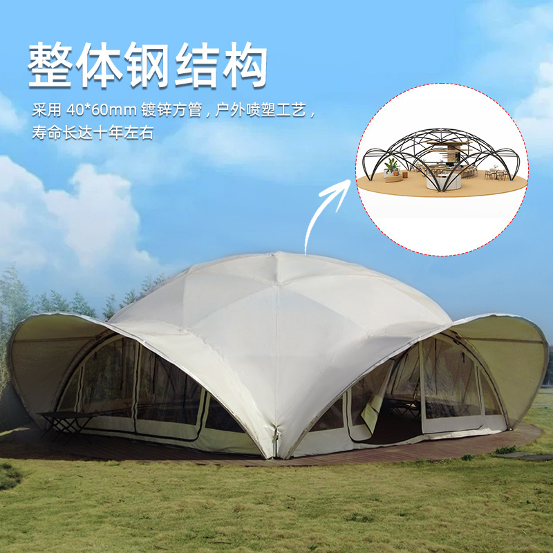 야외 텐트 대형 클라우드 캐노피 전시 그늘막 설치 텐트 - Outdoor Camping Exhibition 리뷰 및 가격