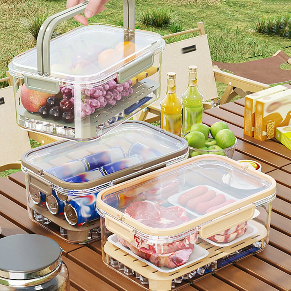 휴대용 식품 저장 용기 야외 피크닉 캠핑 사용을위한 배 - Outdoor Camping Food 리뷰 및 가격
