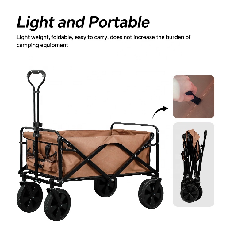 HOMFUL 낚시용 볼러바겐 접이식 캠핑 트롤리 웨건  - Outdoor Camping Trolley 리뷰 및 가격