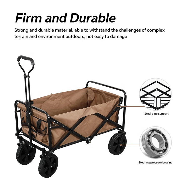 HOMFUL 낚시용 볼러바겐 접이식 캠핑 트롤리 웨건  - Outdoor Camping Trolley 리뷰 및 가격