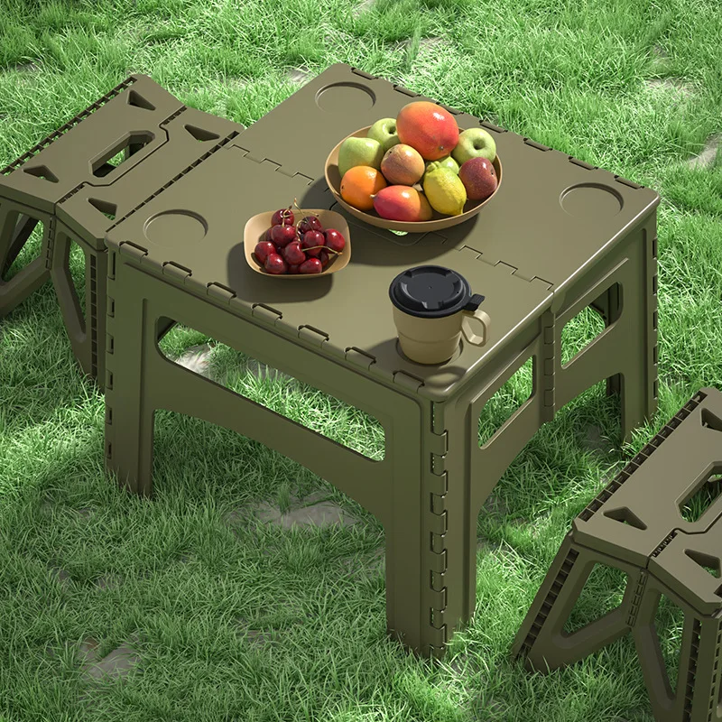 접이식 휴대용 야외 확장 플라스틱 캠핑 테이블 간단한  - Outdoor Camping Exhibition 리뷰 및 가격