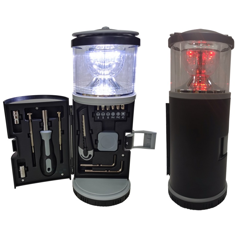 휴대용 LED 비상등 다기능 공구 세트가 포함된 캠핑  - Outdoor Camping Bathroom 리뷰 및 가격