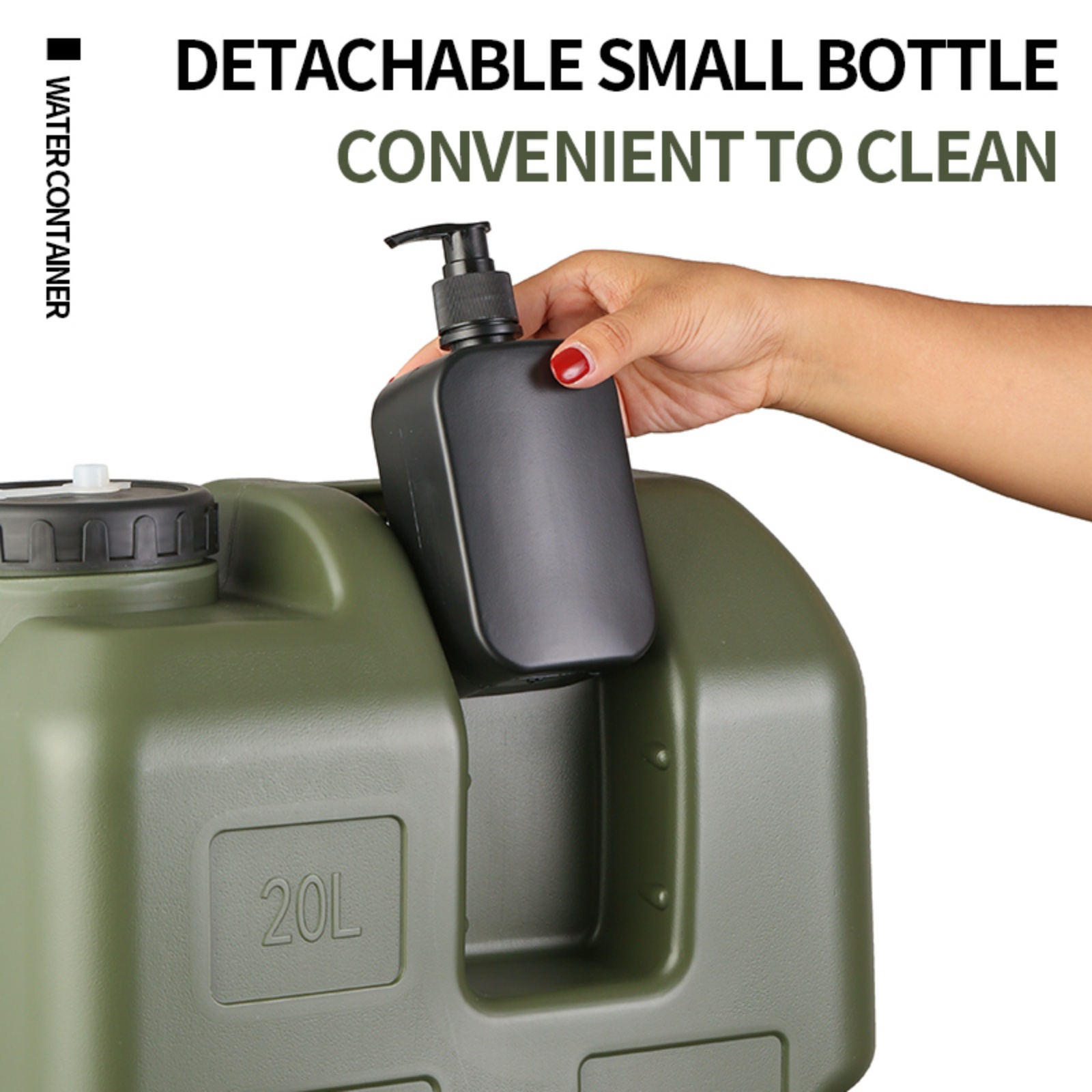 15/20L 휴대용 캠핑 물통 (수도꼭지 및 비누 디스 - Outdoor Camping Water Jug 리뷰 및 가격